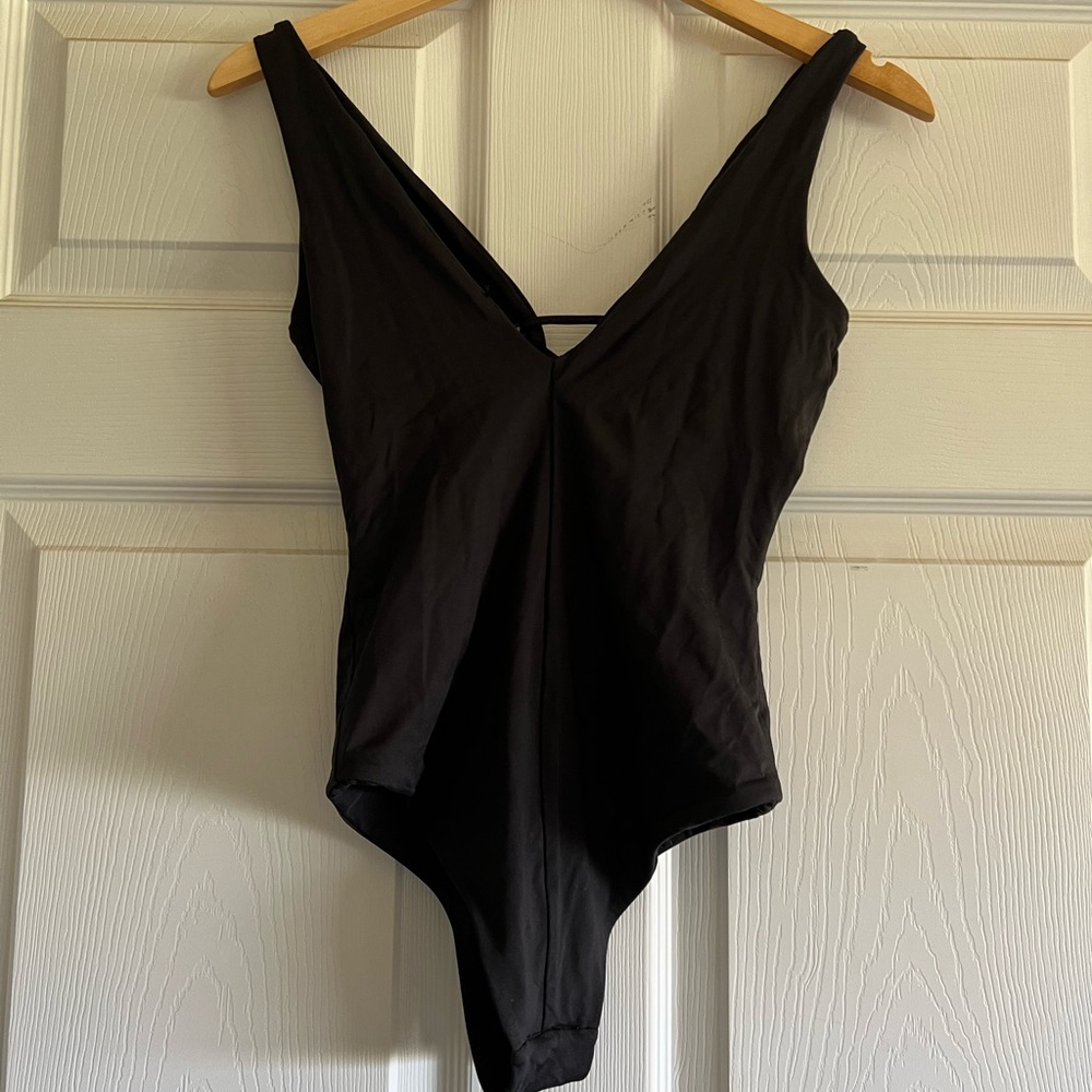Black Tavik one piece bathing suite